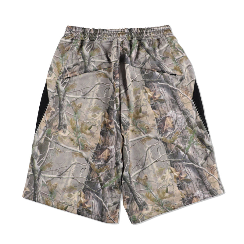 Blurred Woods Wide Jersy Short