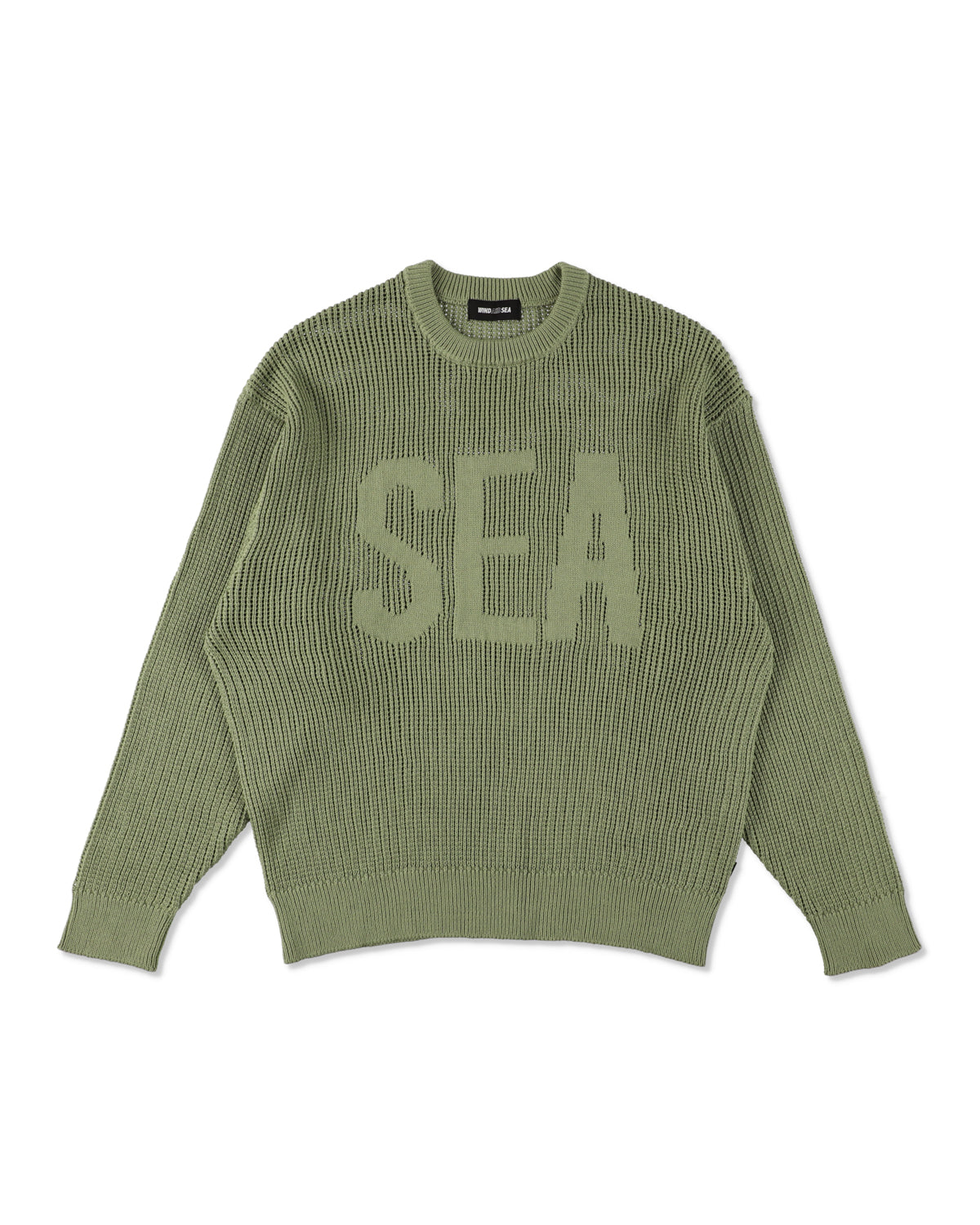 Mesh logo knit – WIND AND SEA