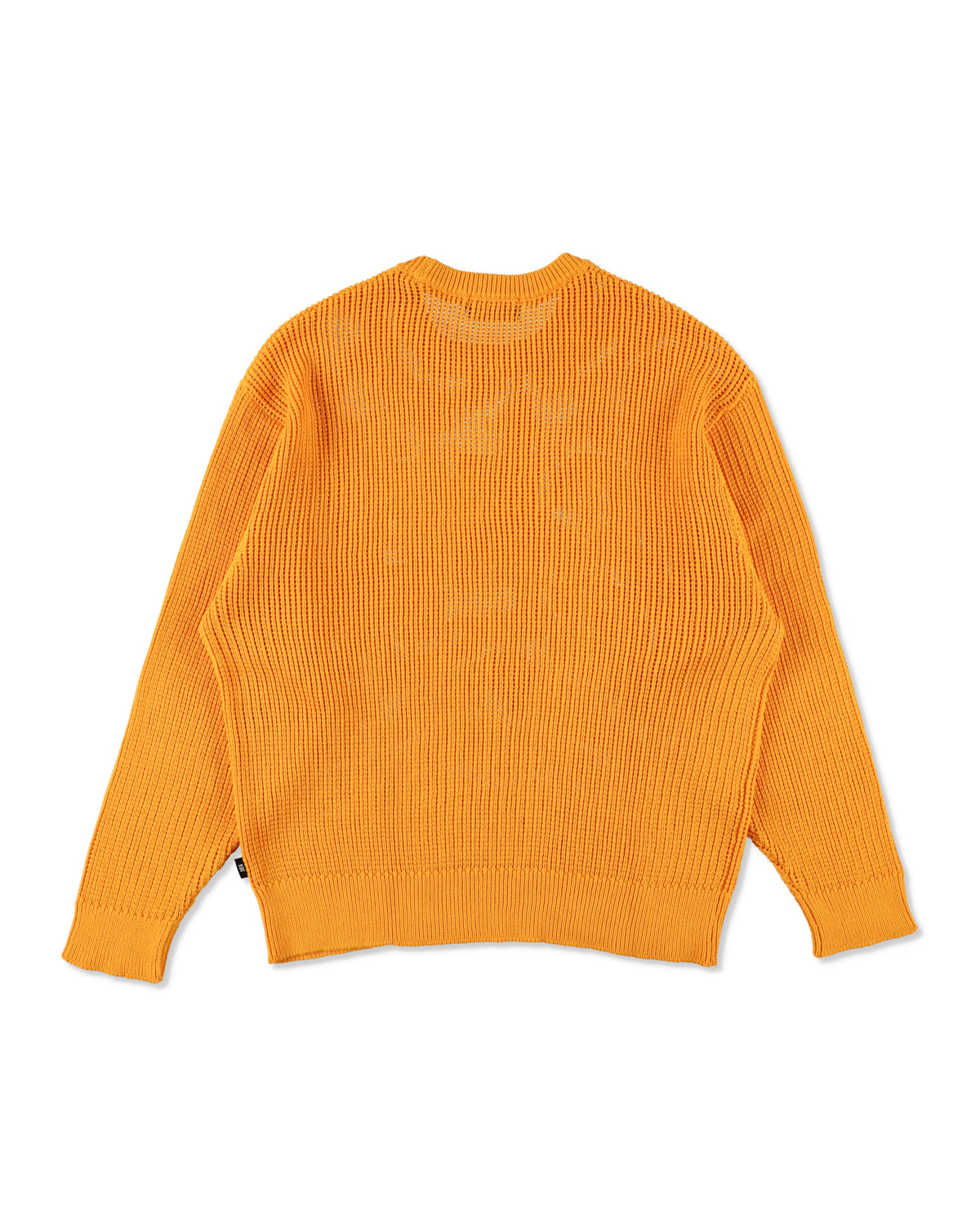 Mesh logo knit