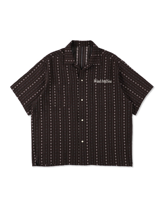 Flower pattern S/S shirt