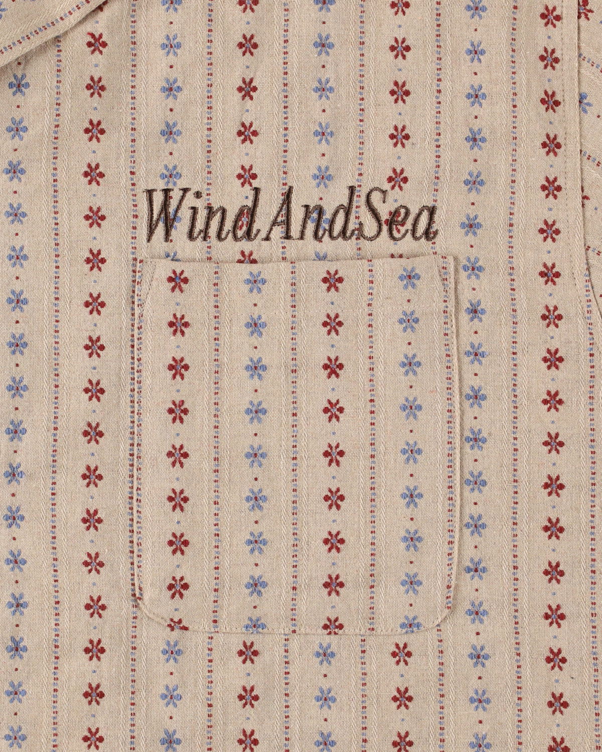 Flower pattern S/S shirt – WIND AND SEA