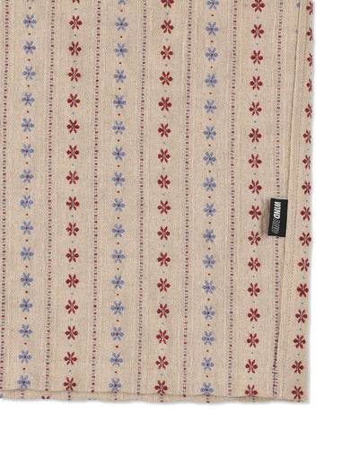 Flower pattern S/S shirt