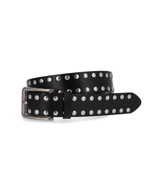 STUDS LEATHER BELT