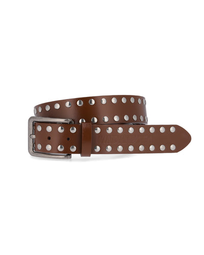 STUDS LEATHER BELT