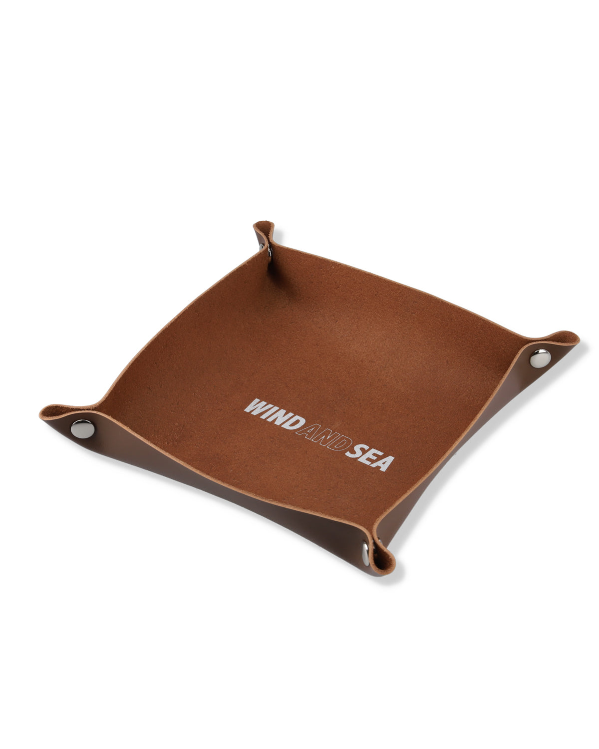 ウィンダンシー SEA LEATHER TRAY ブラウン 小物入れ SEA LEATHER TRAY – WIND AND SEA