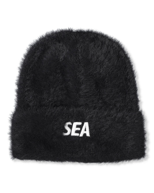 shaggy knit cap