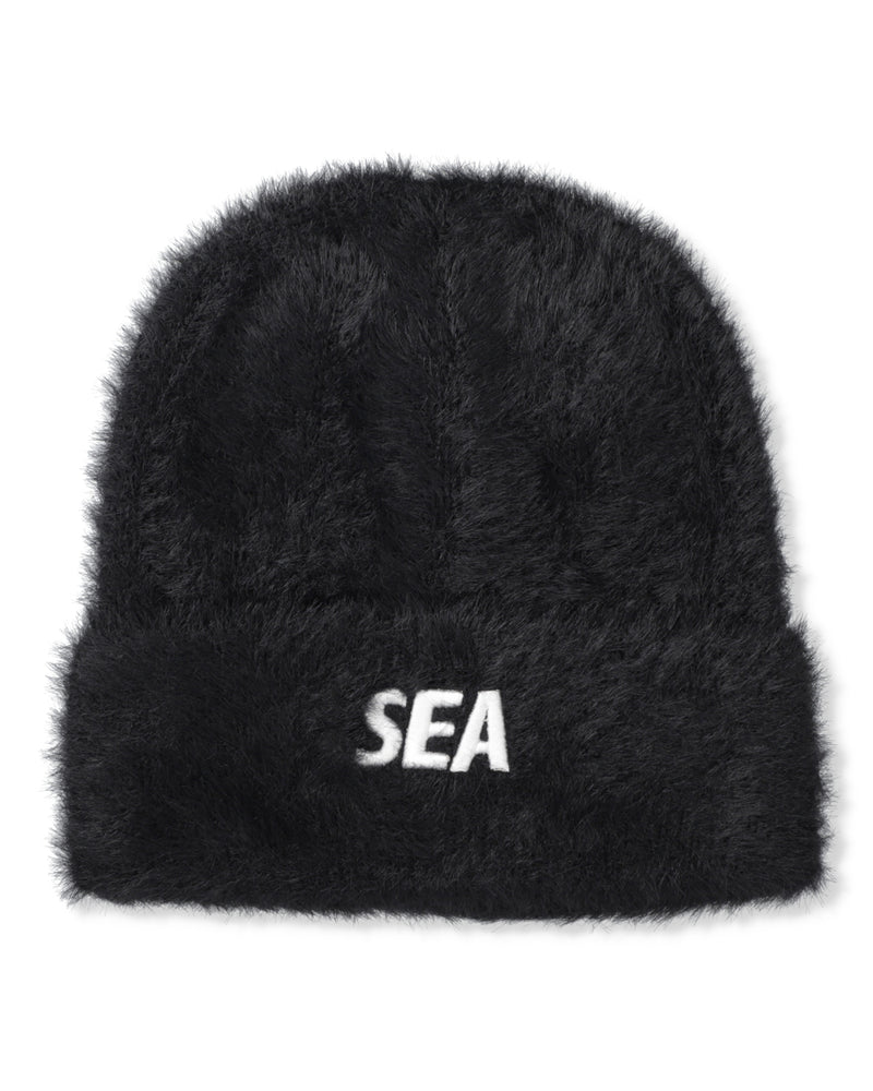 shaggy knit cap