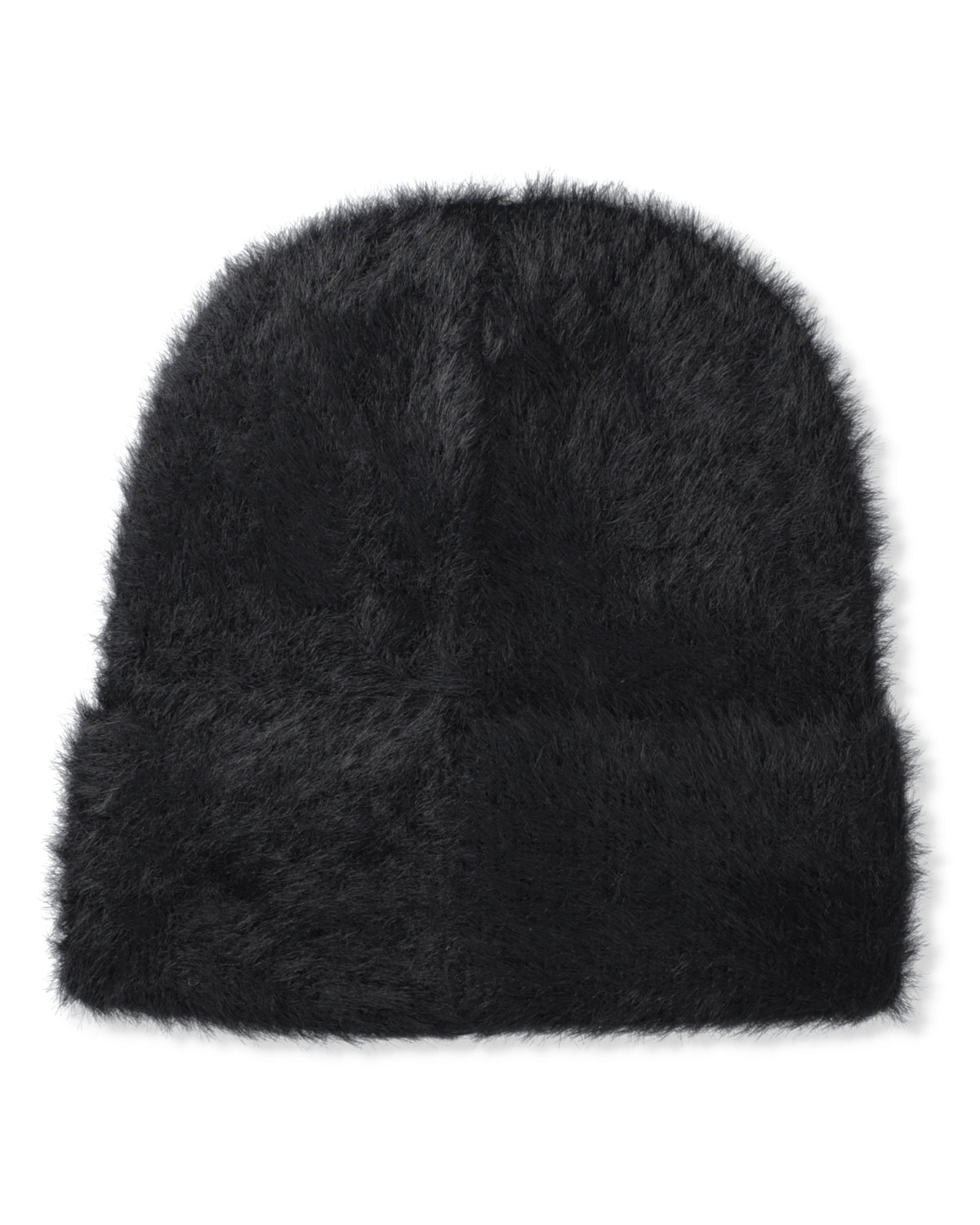 shaggy knit cap