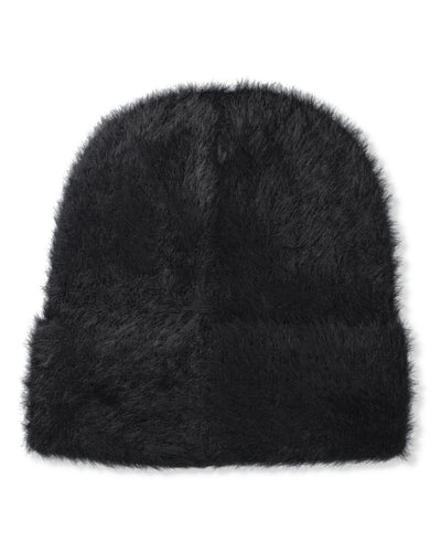 shaggy knit cap
