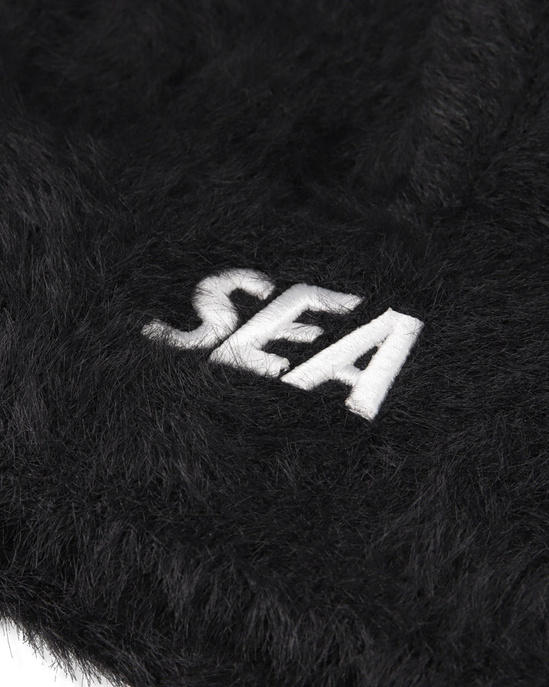 shaggy knit cap