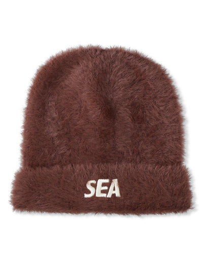 shaggy knit cap