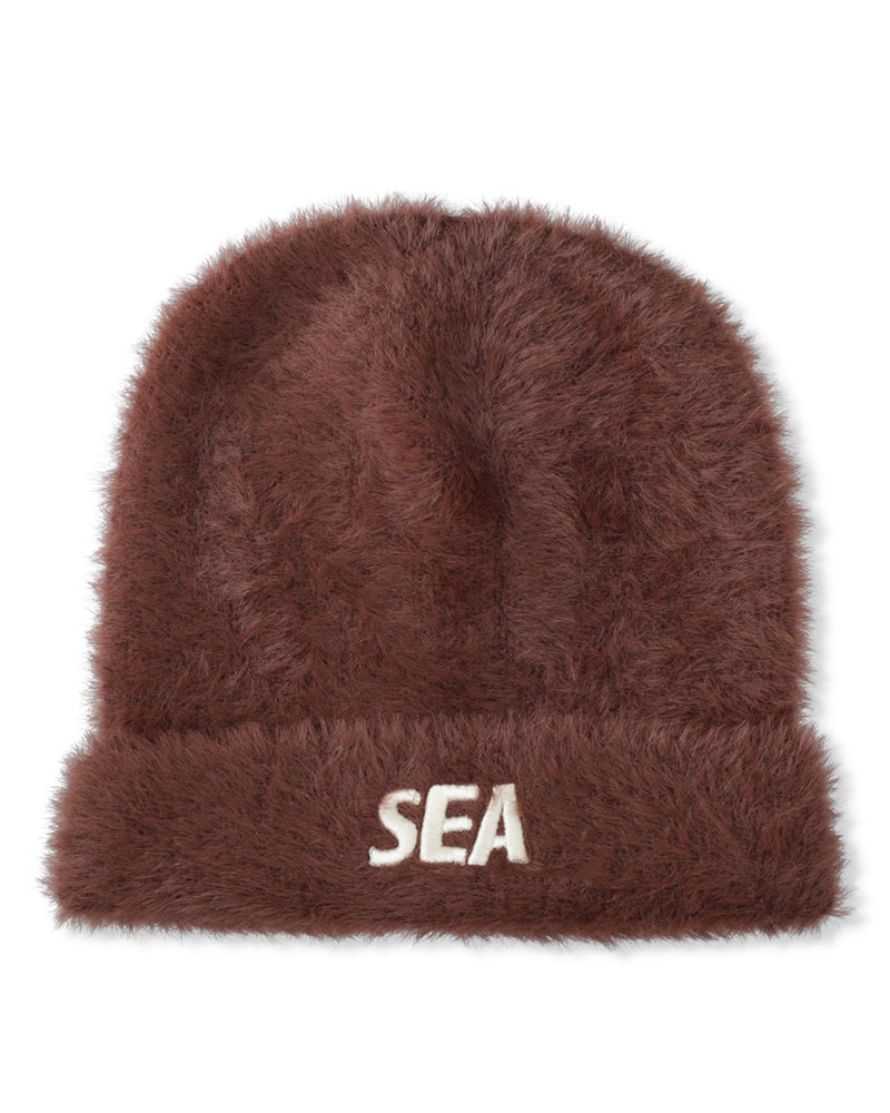 shaggy knit cap