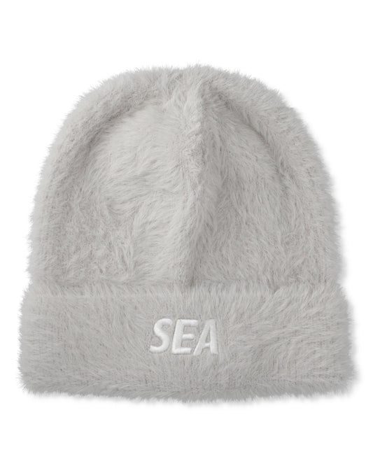 shaggy knit cap