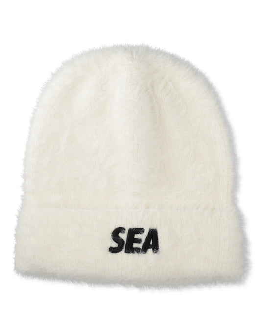 shaggy knit cap