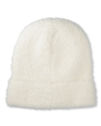shaggy knit cap