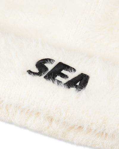 shaggy knit cap