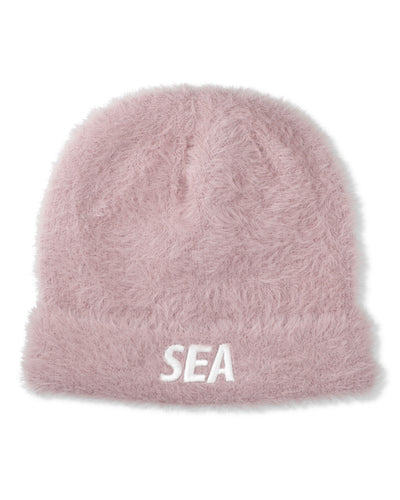 shaggy knit cap