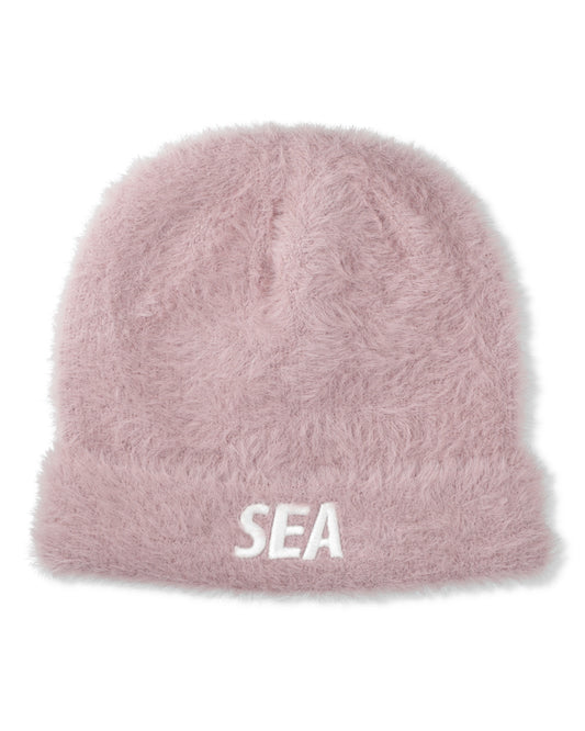 shaggy knit cap