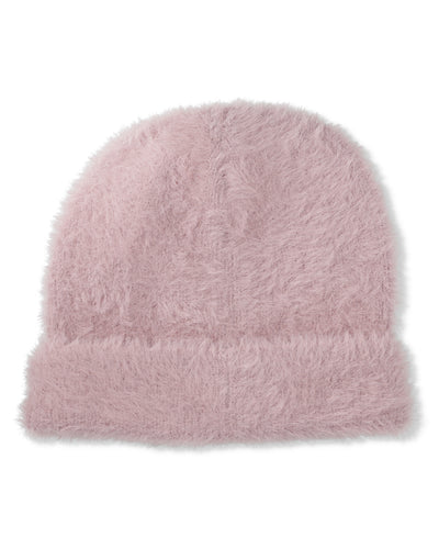 shaggy knit cap