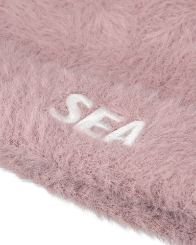 shaggy knit cap