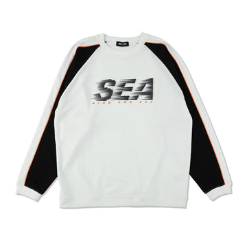 Motion Logo L/S Waffle Tee / WHITE