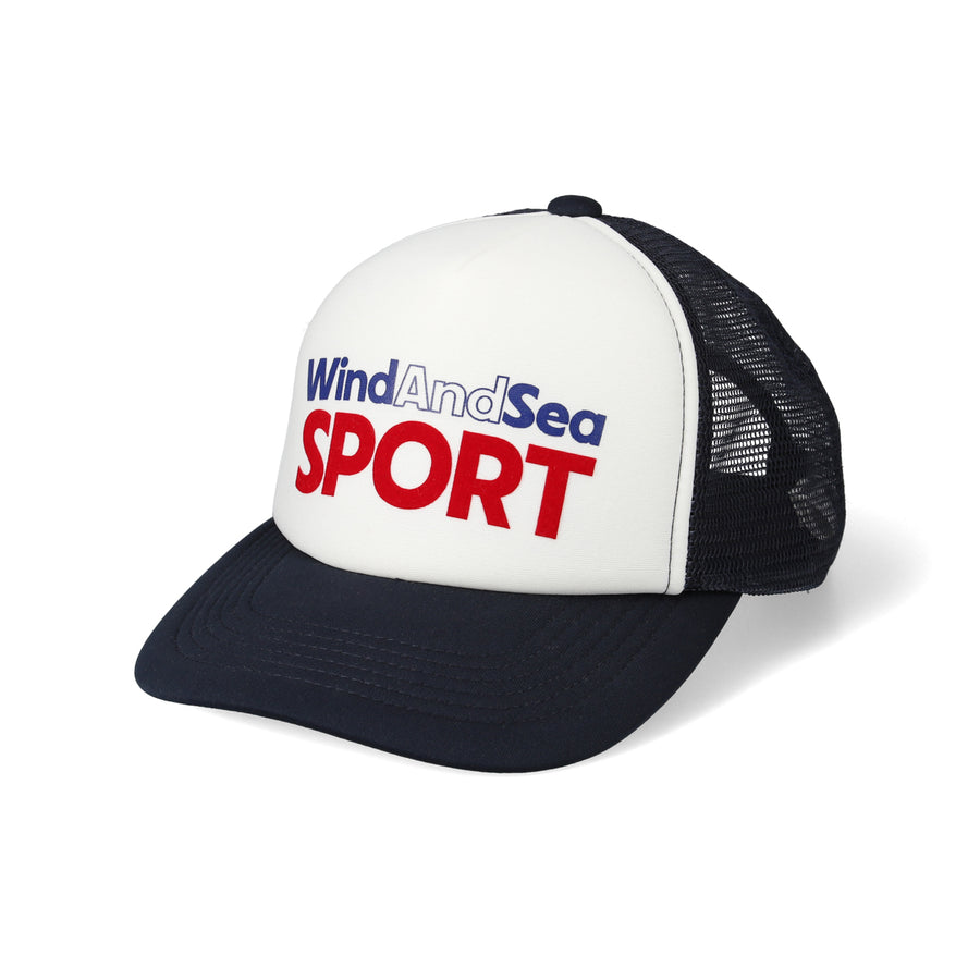 WDS SPORT LOGO MESH CAP / NAVY