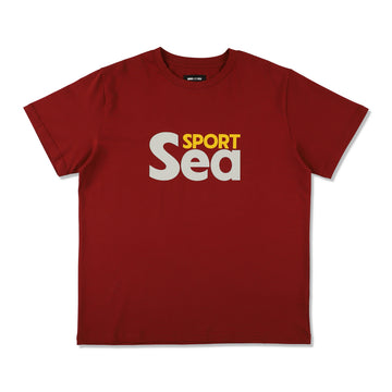 SEA SPORT LOGO TEE / BURGUNDY