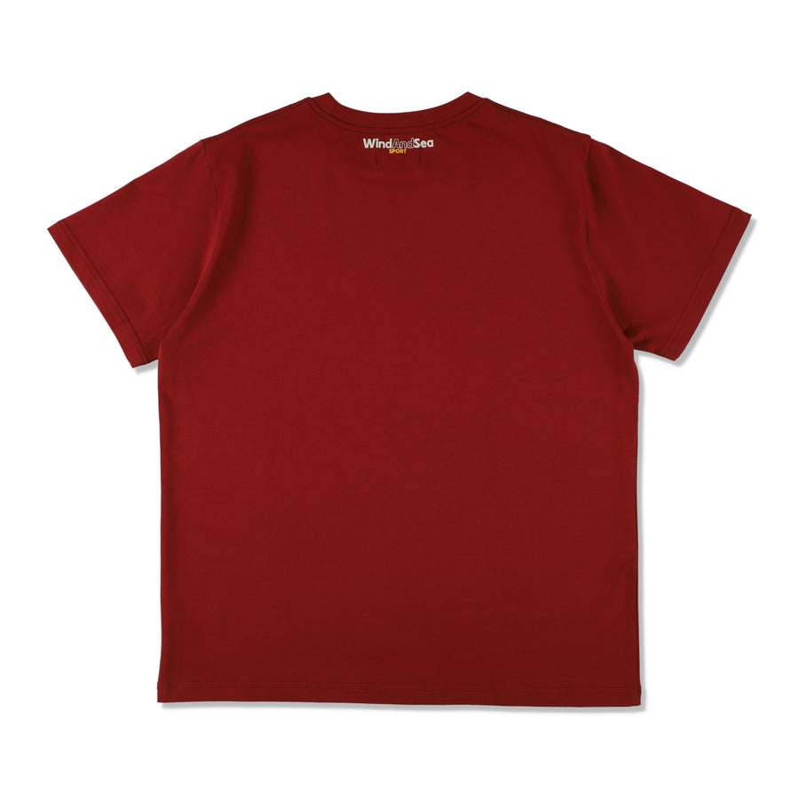 SEA SPORT LOGO TEE / BURGUNDY