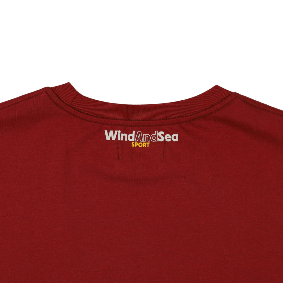 SEA SPORT LOGO TEE / BURGUNDY