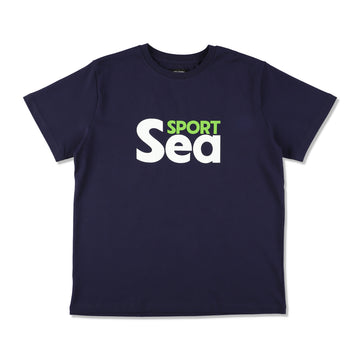 SEA SPORT LOGO TEE / NAVY