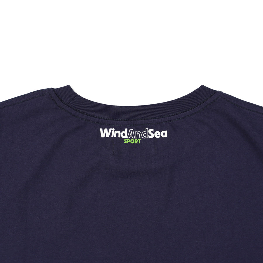 SEA SPORT LOGO TEE / NAVY