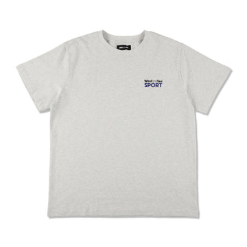 WDS SPORT LOGO TEE / ASH