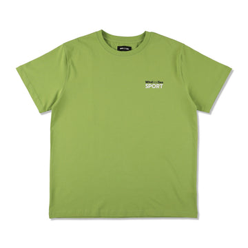 WDS SPORT LOGO TEE / LIME_GREEN