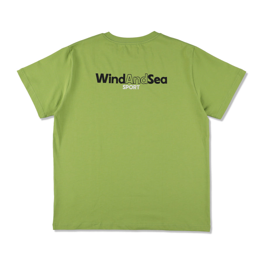 WDS SPORT LOGO TEE / LIME_GREEN