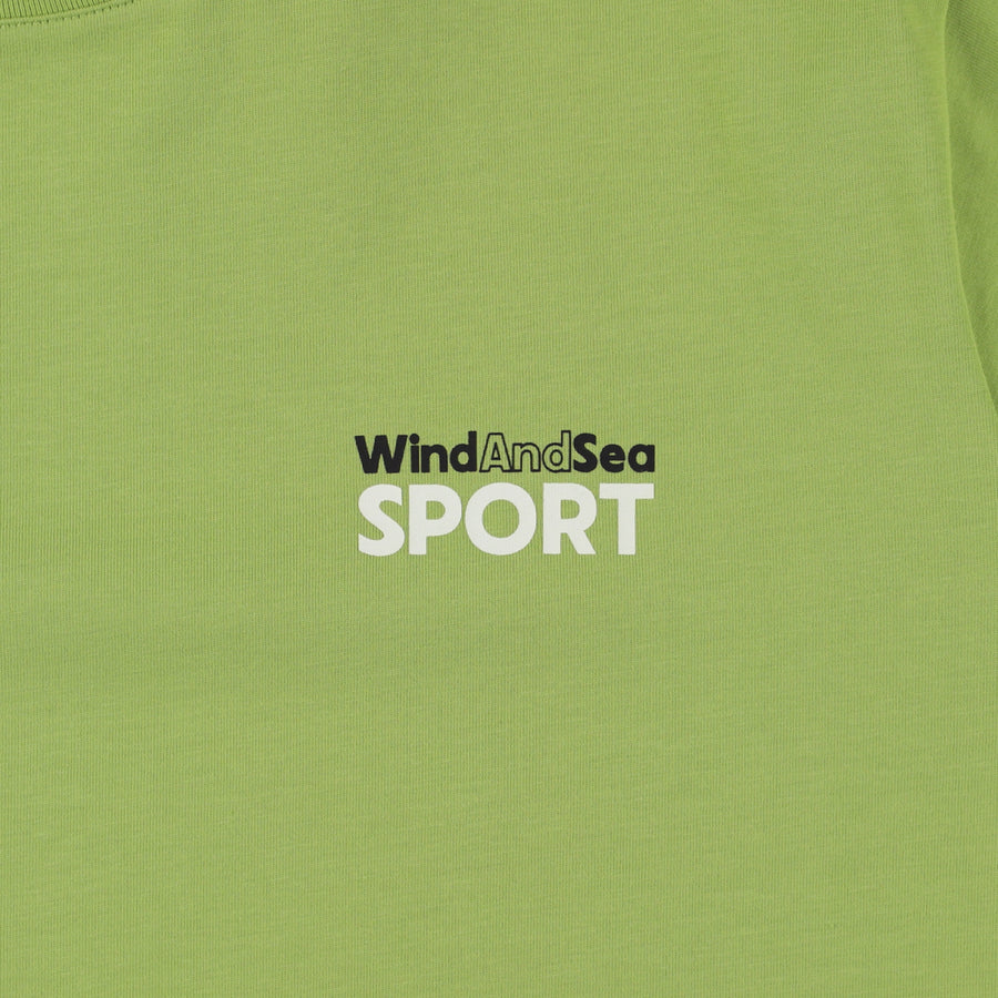 WDS SPORT LOGO TEE / LIME_GREEN