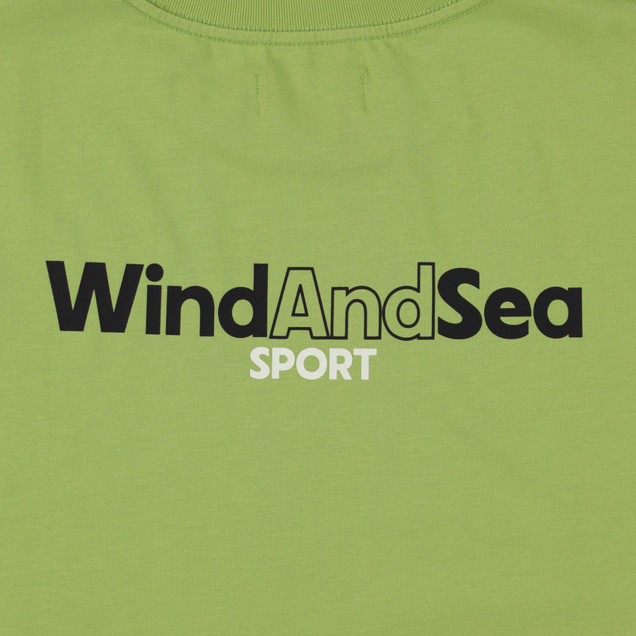 WDS SPORT LOGO TEE / LIME_GREEN