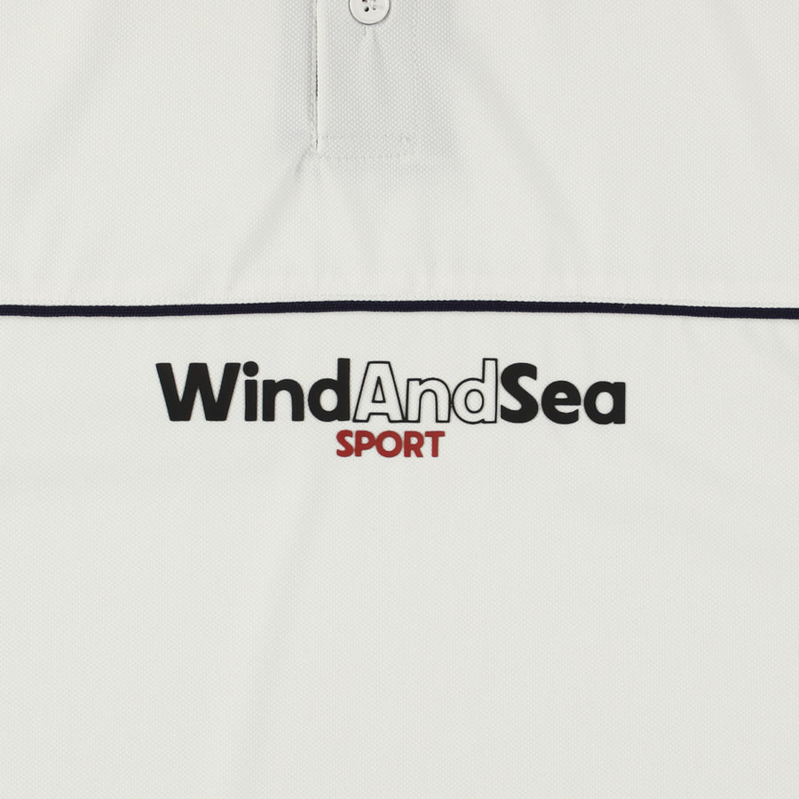 SEA SPORT GAME POLO SHIRT / WHITE