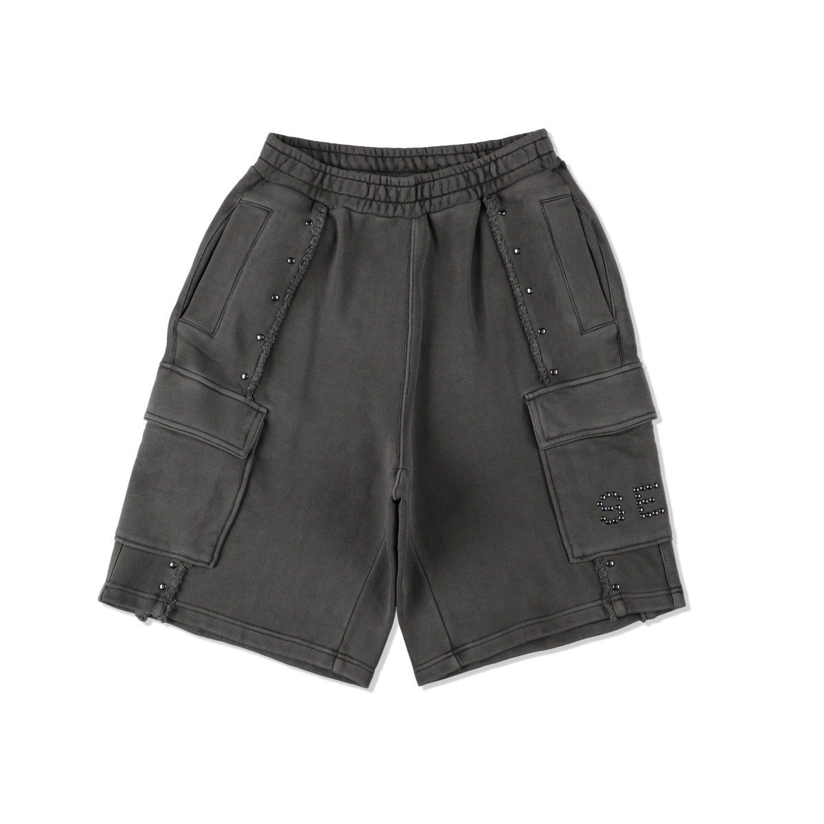 Sulfer Acid Studs Sweat Short