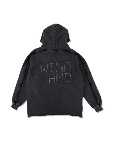 Sulfer Acid C-off Hooded sweatshirt
