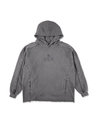 Sulfer Acid C-off Hooded sweatshirt