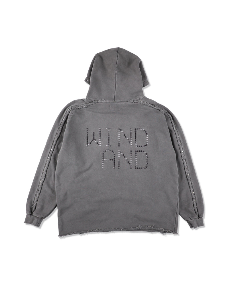 Sulfer Acid C-off Hooded sweatshirt