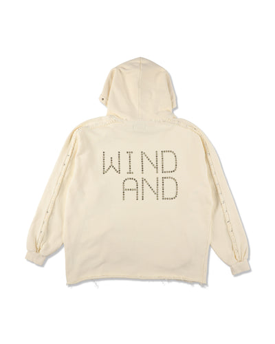 Sulfer Acid C-off Hooded sweatshirt