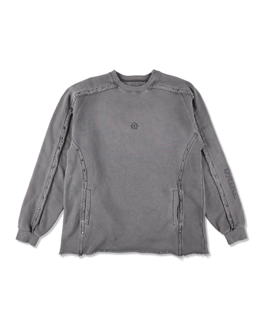 Sulfer Acid C-off Crew neck