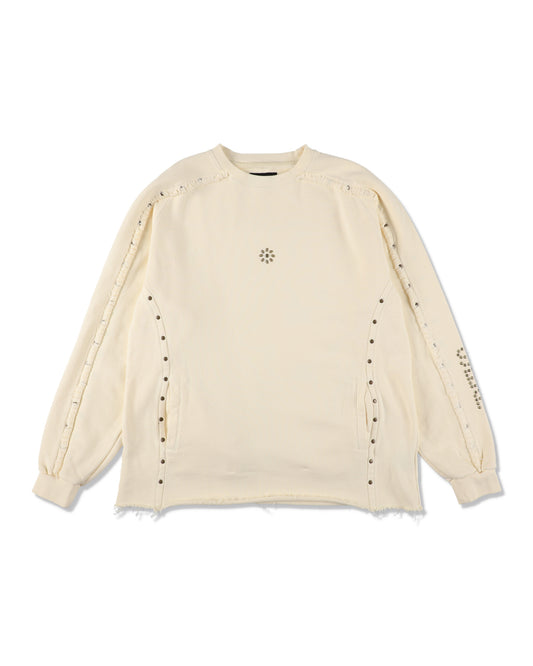 Sulfer Acid C-off Crew neck