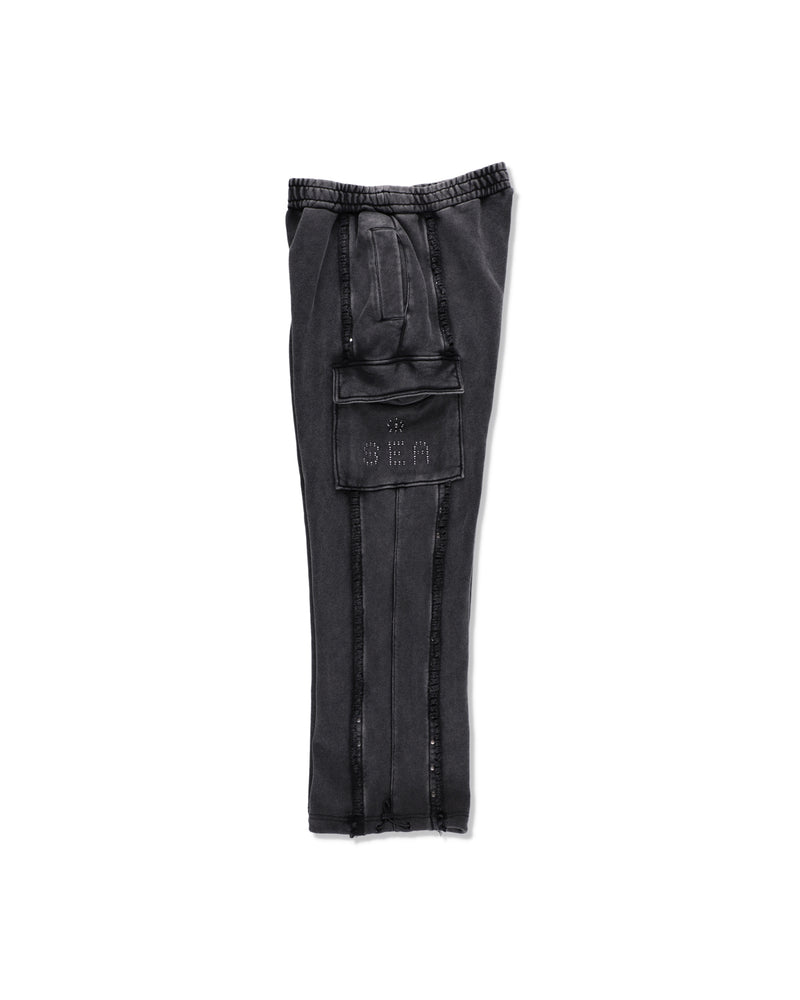 Sulfer Acid Baggy Cargo Pant