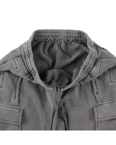 Sulfer Acid Baggy Cargo Pant