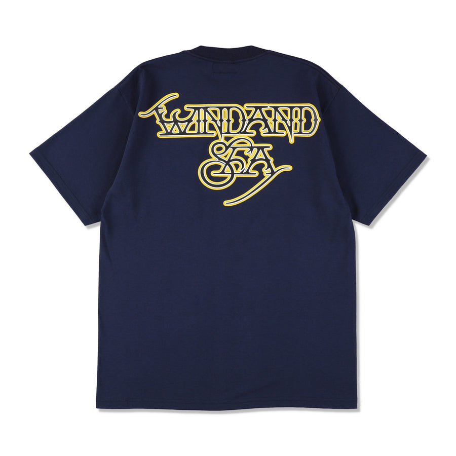 WDS (Billow Wave) Pocket S/S Tee / NAVY