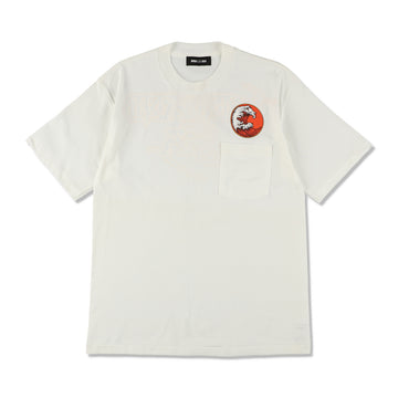 WDS (Billow Wave) Pocket S/S Tee / WHITE