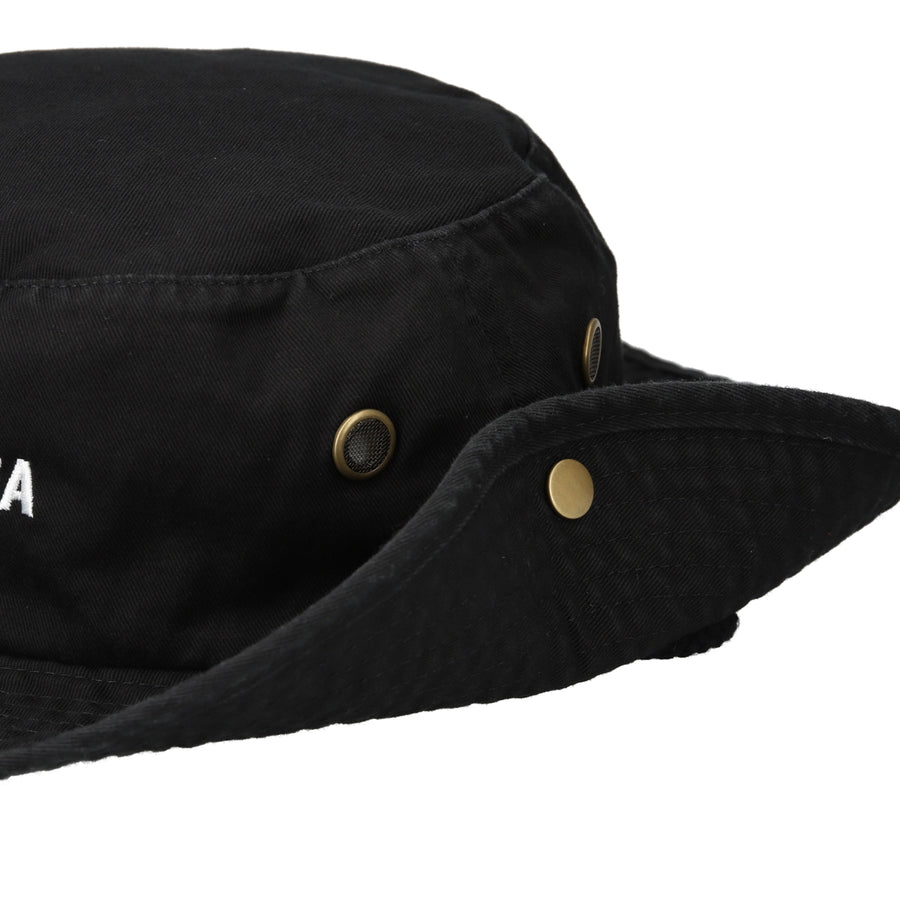 wind and sea Twill Safari Hat BLACK | www.carmenundmelanie.at