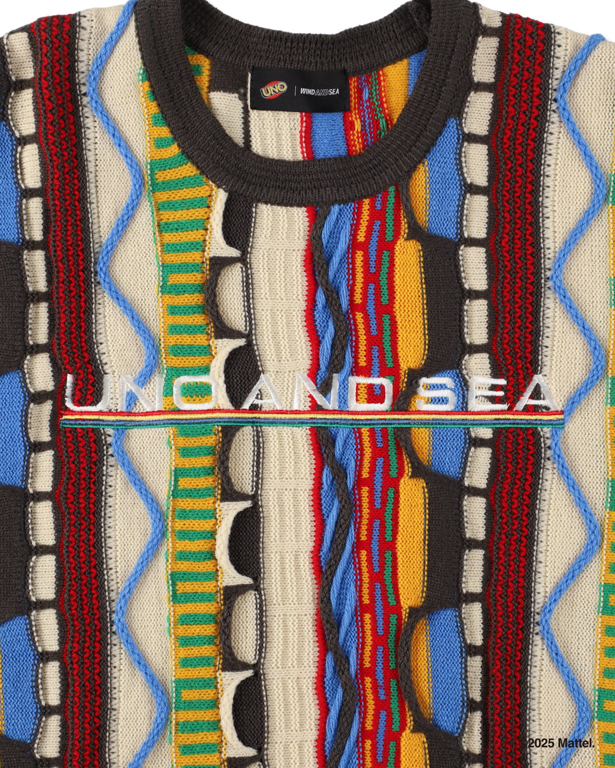 UNO x WDS MULTI STRIPED KNIT – WIND AND SEA